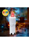 FAMILY 56551 Halloween-i LED-es gyertya - szellem - 4 színű LED - 12 x 4,5 x 3 cm FAMILY 56551 Halloween-i LED-es gyertya - szellem - 4 színű LED - 12 x 4,5 x 3 cm