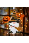 FAMILY 56556A Halloween-i dekoráció - manó - akasztható - habszivacs - 44 x 26 cm