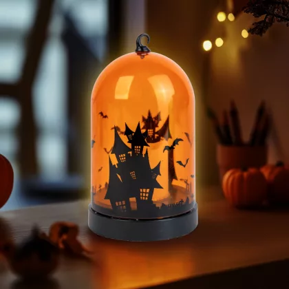 FAMILY 56570A Halloween-i LED dekor - narancs - 3 x AAA - 8 x 12,5 cm FAMILY 56570A Halloween-i LED dekor - narancs - 3 x AAA - 8 x 12,5 cm