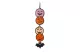 GLOBIZ 56571 Halloween-i dekoráció - tök - akasztható - fa - 62 x 13 cm GLOBIZ 56571 Halloween-i dekoráció - tök - akasztható - fa - 62 x 13 cm