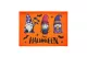 GLOBIZ 56597 Halloween-i dekoráció - tányéralátét - manós - 46 x 32,5 cm
