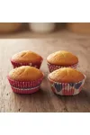 FAMILY 57168H Muffin papír szett - szív - 100 db / csomag