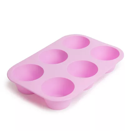 FAMILY 57280PK Szilikon muffinsütő-forma - 6 adagos