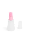 BEWELLO 57518PK Szilikon olajozó ecset - 60 ml - rózsaszín