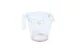BEWELLO 57552P Mérőpohár - 250 ml - műanyag - 14 x 7,7 x 8,8 cm