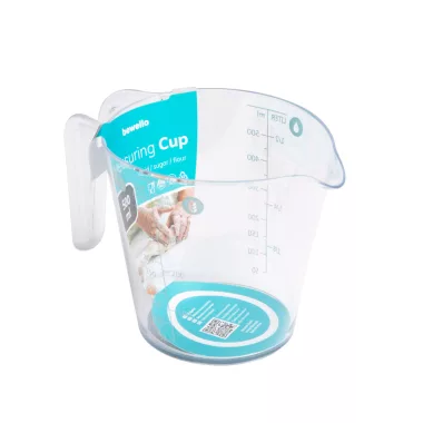 BEWELLO 57553G Mérőpohár - 500 ml - műanyag - 16 x 9,7 x 11 cm BEWELLO 57553G Mérőpohár - 500 ml - műanyag - 16 x 9,7 x 11 cm