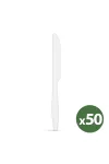GLOBIZ 57591A-50 Többször használatos bioműanyag kés készlet - 50 db / csomag GLOBIZ 57591A-50 Többször használatos bioműanyag kés készlet - 50 db / csomag