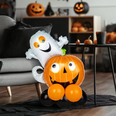 FAMILY 58080H Halloween lufi szett - tök - 10 db / csomag FAMILY 58080H Halloween lufi szett - tök - 10 db / csomag