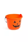 FAMILY 58115 Halloween-i műanyag vödör - tök mintás - 20 x 15 cm FAMILY 58115 Halloween-i műanyag vödör - tök mintás - 20 x 15 cm