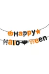 FAMILY 58170 Halloween-i papír girland - "Happy Halloween" felirat - 3,5 m FAMILY 58170 Halloween-i papír girland - "Happy Halloween" felirat - 3,5 m