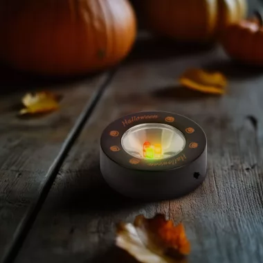 FAMILY 58178D Halloween-i LED hangulatvilágítás - 3 LED - 3 x AAA - fekete, tök FAMILY 58178D Halloween-i LED hangulatvilágítás - 3 LED - 3 x AAA - fekete, tök