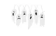 FAMILY 58186A Halloween-i LED ablakdekor - gél - szellem - 85 cm FAMILY 58186A Halloween-i LED ablakdekor - gél - szellem - 85 cm