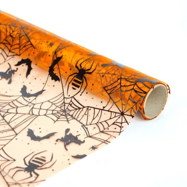 FAMILY 58204B Asztalterítő futó - halloween-i motívumokkal - 180 x 28 cm FAMILY 58204B Asztalterítő futó - halloween-i motívumokkal - 180 x 28 cm