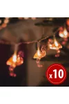 FAMILY 58219 LED fényfüzér - flamingó - 1,1 m - 10 LED - melegfehér - 3 x AA FAMILY 58219 LED fényfüzér - flamingó - 1,1 m - 10 LED - melegfehér - 3 x AA