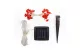 GARDEN OF EDEN 58220B Szolár LED fényfüzér - katicabogár - 2,4 m - 25 LED - melegfehér