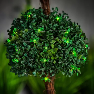 GARDEN OF EDEN 58220E Szolár LED fényfüzér - szitakötő - 2,4 m - 25 LED - melegfehér GARDEN OF EDEN 58220E Szolár LED fényfüzér - szitakötő - 2,4 m - 25 LED - melegfehér