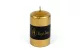 VOG UND ARTHS 58807B Gyertya - arany, illatmentes - 130 g