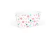 GLOBIZ 59722C Karácsonyi fém kosár - cukorbot mintás - 19 x 11,5 x 9,5 cm