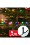 PHENOM 59766 Fényfüzér - 5 m - színes - 100 LED - 220-240V - 6W - zöld kábel PHENOM 59766 Fényfüzér - 5 m - színes - 100 LED - 220-240V - 6W - zöld kábel