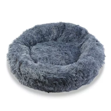YUMMIE 60041C Kutyafekhely - kör - "XL" méret - 80 cm - szürke