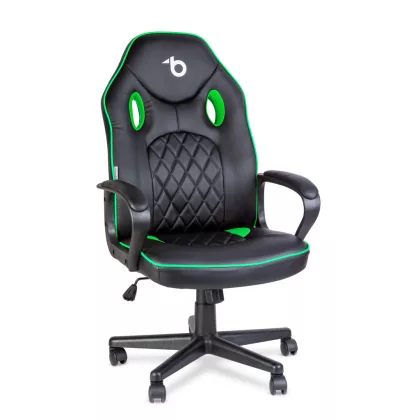 BEMADA BMD1116GR Gamer szék karfával - fekete / zöld - 71 x 53 cm / 53 x 47 cm BEMADA BMD1116GR Gamer szék karfával - fekete / zöld - 71 x 53 cm / 53 x 47 cm