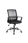 BEMADA BMD1119B Irodai forgószék - fix karfával - fekete - 70 x 51 / 52 x 50 cm