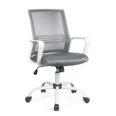 BEMADA BMD1119C Irodai forgószék - fix karfával - szürke - 70 x 51 / 52 x 50 cm