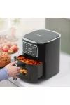 BEWELLO BW1002B Olaj nélküli fritőz - 220-240 V - 1450W - 5 L - érintőgombos