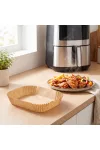 BEWELLO BW1020E Air fryer sütőpapír - olaj nélküli sütőhöz - téglalap - 14 x 22 cm - 50 db / csomag BEWELLO BW1020E Air fryer sütőpapír - olaj nélküli sütőhöz - téglalap - 14 x 22 cm - 50 db / csomag