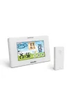 BEWELLO BW2070 Digitális hőmérő és ébresztőóra - kültéri / beltéri - USB-s, elemes - fehér BEWELLO BW2070 Digitális hőmérő és ébresztőóra - kültéri / beltéri - USB-s, elemes - fehér