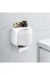 BEWELLO BW3003 WC-papír tartó szekrény - fehér - 200 x 130 x 205 mm BEWELLO BW3003 WC-papír tartó szekrény - fehér - 200 x 130 x 205 mm