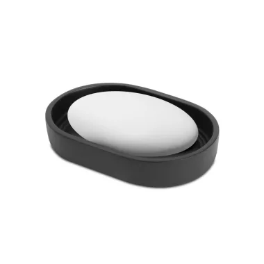 BEWELLO BW3020C Szappantartó - matt fekete