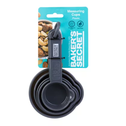   BAKER'S SECRET DA00977 Baker's Secret - 5 db műanyag mérőpohár