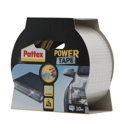 PATTEX H1688910 PowerTape ragasztószalag - átlátszó - 10 m PATTEX H1688910 PowerTape ragasztószalag - átlátszó - 10 m