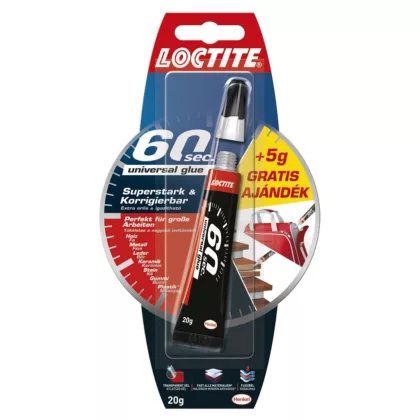 LOCTITE H2002165 Univerzális ragasztó - 60 mp - 15 + 5 g