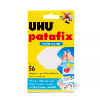 UHU U37155 Patafix Invisible gyurmaragasztó - 56 db / csomag UHU U37155 Patafix Invisible gyurmaragasztó - 56 db / csomag