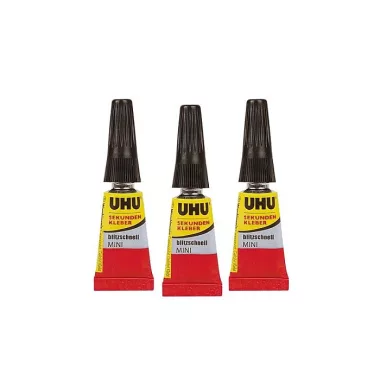 UHU U45420 Pillanatragasztó - 3 x 1 g UHU U45420 Pillanatragasztó - 3 x 1 g