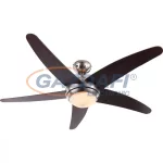   GLOBO 0306LED ventillátor lámpával, LED 20W, 3100 K, 1100 Lm, test: nikkel matt, üveg