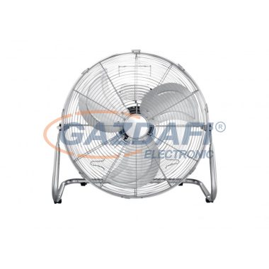 GLOBO 0314 VAN Asztali ventilátor , 59,8cm x 26,3cm , 57cm , test: króm , pengék: alumínium