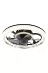 GLOBO 03644 CIRILLA LED mennyezeti ventilátor 30W 230V IP20 1xLED fekete d=480 mm 2700lm