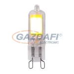   GLOBO 10484-2 Fényforrás LED, üveg átlátszó. Ø:14, H:49, inkl. 2xG9 LED 1,8W 230V, 150lm, 3000K