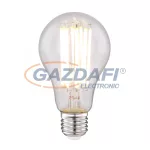   GLOBO 10574 LED Fényforrás, átlátszó üveg búra, filament szál. Ø:67, H:122, inkl. 1xE27 LED 18W 230V, 2400lm, 3000K