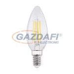   GLOBO 10583K LED Fényforrás, átlátszó üveg búra, filament szál. Ø:35, H:98, inkl. 1xE14 LED 4W 230V, 400lm, 3000K