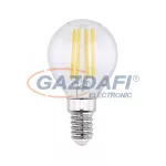   GLOBO 10585K LED Fényforrás, átlátszó üveg búra, filament szál. Ø:45, H:78, inkl. 1xE14 ILLU 4W 230V, 400lm, 3000K