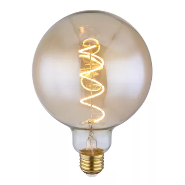 Bec Led GLOBO 11404F LED, E27, 4W, 230V / 50-60 Hz, 200 Lm, 2000 K, alamă, sticlă