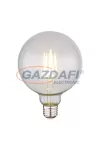 GLOBO 11527D LED Fényforrás átlátszó üveg búrával, Globe kivitelben. Fényerő-szabályozható. Ø:125, H:175, inkl. 1xE27 LED 7W 230V, , 700lm, 2700K