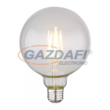 GLOBO 11527D LED Fényforrás átlátszó üveg búrával, Globe kivitelben. Fényerő-szabályozható. Ø:125, H:175, inkl. 1xE27 LED 7W 230V, , 700lm, 2700K