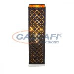  GLOBO 15229T CLARKE Asztali lámpa, 40W, E14, nikkel matt, textil, műanyag arany