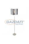 GLOBO 15265S TAROK Állólámpa, 60W, E27, nikkel matt / bársony / műanyag ezüst
