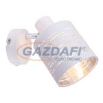 GLOBO 15341-1 BARCA Spot fém fehér-króm. 1xE14 40W 230V